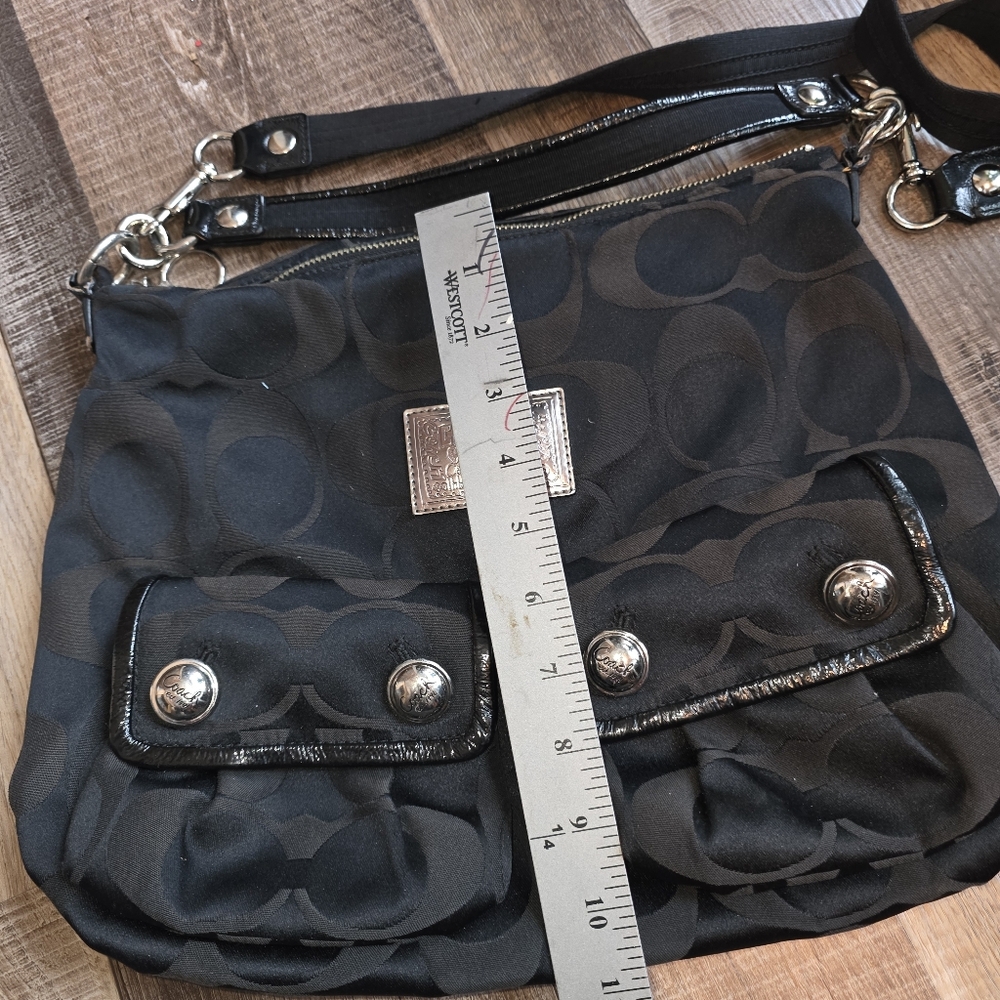 Coach 14570 Poppy Signature Jacquard - Picture 10 of 11